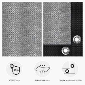 Baldacchino & Gazebo & pergolato accessorio parasole panno Privacy schermo con occhielli per la Privacy all'aperto - Product Image 4