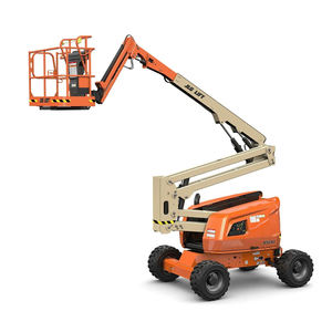 Chariot élévateur à flèche articulée robuste avec pneus, entièrement fonctionnel, testé et prêt à l'emploi - Product Image 4