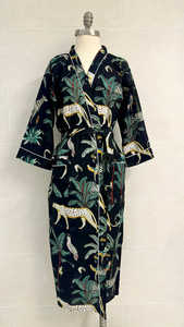 Haute qualité modeste longue robe de plage printemps été bohème Streetwear 100% coton écologique respirant ample - Product Image 3