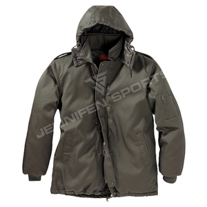 Veste de chasse d'hiver respirante et coupe-vent en toile de coton 100% avec capuche, nouveau style pour la chasse et le tir - Product Image 1