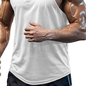 Chaleco de Punto Casual para Hombre a Bajo Precio, Ropa de Verano de Alta Calidad, Transpirable, de Secado Rápido, 100% Algodón - Product Image 6