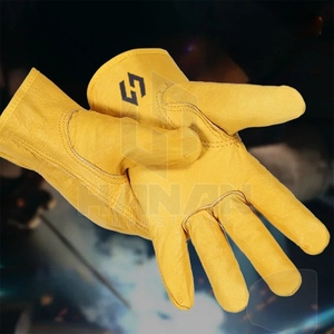 Guantes de trabajo de seguridad industrial con precio al por mayor con logotipo personalizado, antivibración, ajuste flexible para tareas pesadas - Product Image 6