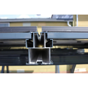 Carport Solaire en Aluminium – incluant 9 Modules PV Full Black, anthracite, 4kWp - Product Image 3
