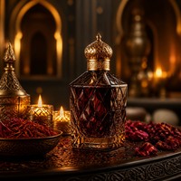 Extrait de Parfum Oud en Verre Ambré 30% Liquide, Fragrance Unisexe, Parfum de Luxe Personnalisé à Marque Privée, Longue Durée, Conforme IFRA