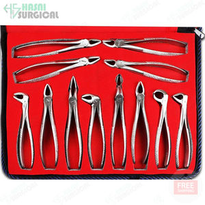 Fórceps de extracción dental con patrón de hidromiel, incisivos inferiores, dientes de raíz, instrumentos de extracción quirúrgica, herramientas dentales, fórceps molares - Product Image 4