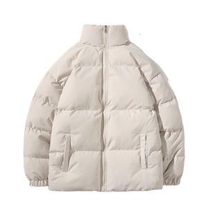 Men Winter Casual Stand Collar <b>Plus</b> <b>Size</b> <b>Waterproof</b> Zipper Knitted Puffer <b>Jackets</b> Wool Liner OEM Customization Manufacturer 2026 - Product Image 3