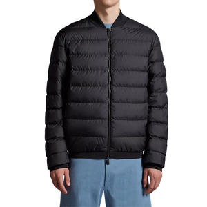 Manteau d'hiver léger pour hommes personnalisé en gros Veste matelassée matelassée Vestes gonflées de bombardier à la mode décontractées pour l'extérieur - Product Image 2