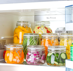 Bocaux en verre pour aliments avec couvercles hermétiques à pince, récipients de cuisine pour farine, café, pâtes et <span class=keywords><strong>conserves</strong></span>, bocaux carrés type Mason - Product Image 5