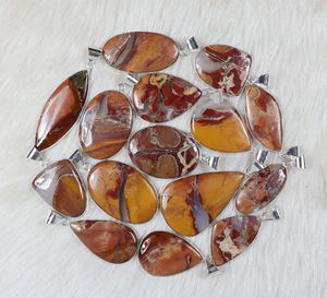 สร้อยคอจี้เงินรูปสายฟ้าอาเกตเครื่องประดับสำหรับเด็กผู้หญิงสร้อยคออัญมณีสร้อยคอสไตล์โบฮีเมียน - Product Image 2