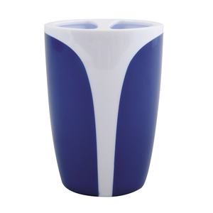 Porte-brosse à dents Kandy, bleu marine - MSV. - Product Image 1