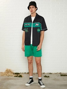 Short de jogging sportif pour hommes à prix Offre Spéciale bon marché vêtements d'été à la mode polyester/coton uni teint solide short respirant - Product Image 5
