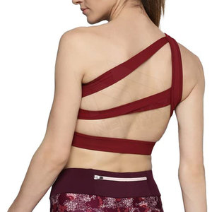 Sujetador deportivo sin costuras de alto soporte para mujer, transpirable, que absorbe el sudor, y Yoga Fitness, ropa de gimnasio, talla grande, servicio OEM disponible - Product Image 6