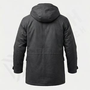 Veste d'hiver unisexe en laine Parka matelassée confortable Veste de baseball Varsity imperméable réversible isolée thermique vêtements chauds - Product Image 2