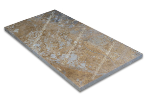 Carrelage de luxe Dalle de marbre royal Tuile flexible Surface polie Table à manger en marbre pour comptoir de cuisine Table basse Vanity Tops - Product Image 4