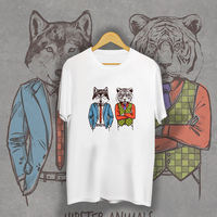 T-shirt Homme Minimaliste Confortable 100% Coton Teint en Fil Tissé Coupe Slim Col Rond Motif Écossais Design Personnalisé Respirant Écologique Séchage Rapide