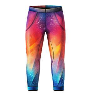Personalizado de cintura alta Joggers Pantalones Tallas grandes de poliéster suave de lona de la sublimación de impresión plana frontal Casual Recto Correr Pintado - Product Image 4