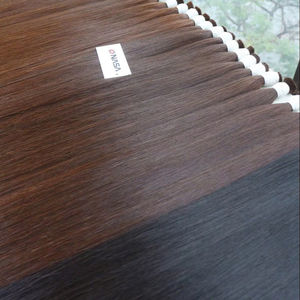2025ต่อผมแบบเรมี่ต่อ100% เวียดนามแบบตรงธรรมชาติขนาด60ซม. สีน้ำตาล - Product Image 1