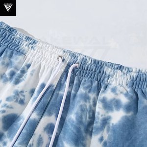 New Export Quality American Style Tie Dye <b>Shorts</b> for <b>Men</b> 100% Cotton Fabric Drawstring <b>Waist</b> Stylish Custom Design <b>Short</b> Tie Dye - Product Image 3