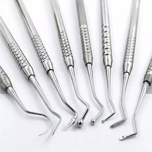 Kit d'instruments de remplissage antiadhésif composite dentaire en acier inoxydable Outils d'instruments de remplissage dentaire pour soins dentaires - Product Image 6