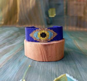 กำไลข้อมือแนวโบฮีเมียรูปดาวห้าแฉกประดับตัวหนังสือแนวสร้างสรรค์งานถักด้วยมือลายตัวอักษรแนวยุโรปและสหรัฐอเมริกา - Product Image 2