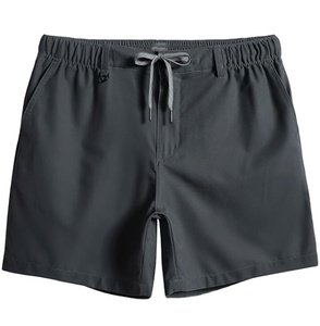 Shorts de sport en coton respirant pour hommes, broderie frontale, séchage rapide, vêtements de sport, personnalisation OEM, vente en gros - Product Image 3