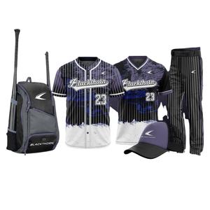 Paquete de oferta de kit de uniforme de béisbol de sublimación completa OEM, ropa de softbol de Béisbol Juvenil personalizada para adultos, ropa de equipo personalizada - Product Image 5