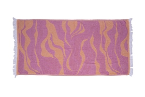 Serviettes de bain et de plage Peshtemal en coton turc Denizli MS Home, 100% coton, écologiques, toutes saisons, séchage rapide, anti-sable - Product Image 3