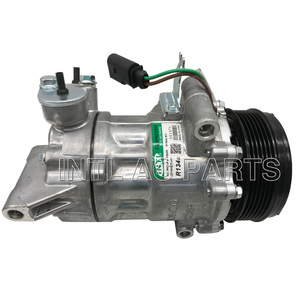 INTL-XZC761 6V12 6PK 110MM AC Compresseur pour SKODA <span class=keywords><strong>FABIA</strong></span> / ROOMSTER OEM RC.600.447 5U0820803F 6RF820803C - Product Image 2