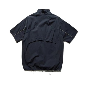 Wholesale Outdoor Custom <b>Men</b> Sleeve Reversible Golf <b>Pullover</b> High Performance <b>Jacket</b> Water-resistant Windbreaker - Product Image 5