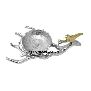 Conception de pomme fantaisie en métal de haute qualité et article de vaisselle de bol décoratif personnalisé de nouvelle forme de style pour un usage domestique - Product Image 2