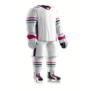 Uniforme de maillot de hockey sur glace personnalisable pour adultes La nouvelle arrivée en différentes couleurs comprend le nom de l'équipe Service OEM - Product Image 2
