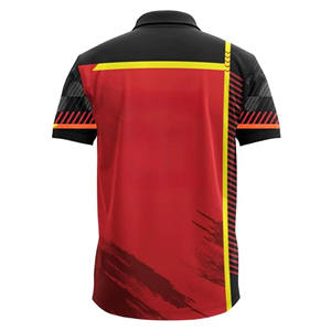 Camisetas personalizables del equipo de cricket de los hombres, ropa deportiva transpirable y duradera, secado rápido, ligero, impresión Digital, antibolitas, cuello redondo - Product Image 2