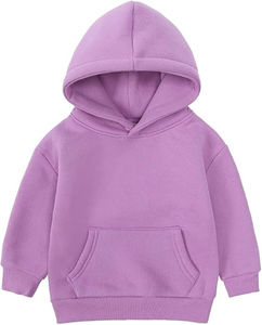 Sweet Purple Kids Conjuntos de ropa Chándal con capucha para 2-5 años 6-10 años Invierno Transpirable Impreso Tallas grandes Lavado - Product Image 2