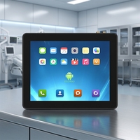 Panel PC Industrial Integrado Todo en Uno de Grado Médico de 15 Pulgadas, I5 de 10.ª Generación, DDR4, Táctil Capacitivo, UL60601, IP65, Sin Ventilador