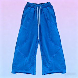 Pantalon Baggy Personnalisé de Haute Qualité, Coupe Large, Effet Usé, en Molleton Lourd pour Homme - Product Image 4