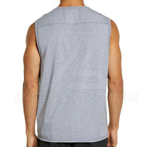 Débardeur Homme Prix de Gros Tissu Respirant Débardeur Homme Mode Été Débardeur Homme pour la Gym - Product Image 4