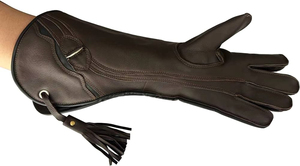 Gant d'aigle en cuir de vachette nubuck de 17 pouces (3 couches) Piège pour animaux - Product Image 6