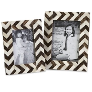 Luxury Handcrafted Bone Inlay Photo Frame New Wholesale Price Wood and Metal Inlaid Decor for <b>Table</b> & <b>Wall</b> - Product Image 3