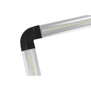 Connettore ad angolo a forma di L 3.5x1.35mm 12V DC per barra a LED sotto armadio da cucina-illuminazione/profilo in alluminio - Product Image 3