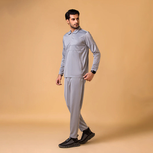 Survêtement à capuche avec logo personnalisé pour hommes, ensemble de sweatsuit et sweatsuit à motif solide et écologique pour la saison d'hiver - Product Image 6