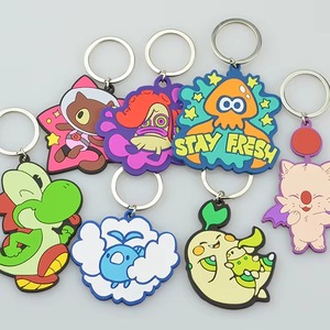 Unique 2025 PVC Keyring Soft Rubber Build para marcas de moda Tiendas de regalos y uso al por mayor - Product Image 6