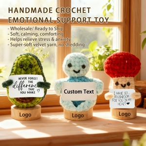 Giocattolo Animale in Velluto Lavorato a Mano, Regalo Vegetale Energizzante, Amigurumi all'Uncinetto, Tartaruga in Peluche - Product Image 1