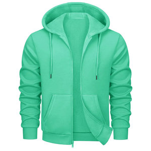 Sudaderas con Capucha para Hombre, Resistentes al Viento, con Logotipo Personalizado, Transpirables, de Manga Larga, Ropa Deportiva, Prendas Básicas para Exteriores, Mezcla de Algodón - Product Image 2