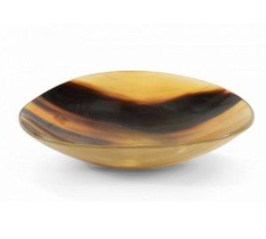 Cuerno pulido decorativo Vintage cuenco en forma de barco de lujo Venta caliente búfalo cuenco decorativo afeitado servir y decorativo - Product Image 6