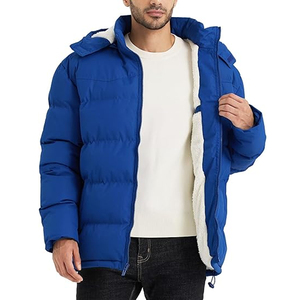 Wholesale OEM Custom Puffer <b>Jacket</b> Men 2025 Warm Insulated Waterproof Lightweight Winter Outerwear Fashion Streetwear <b>Jackets</b> - Product Image 1