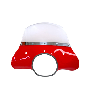 Moustiquaire rouge modèle 'Classic' pour Lambretta SX+ TV3 + GT+ Special + Serveta (+ kit de fixation) - Product Image 2
