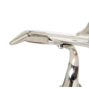 Modelo de Avión de Aleación de Aluminio Fundido a Escala 1:200 con Acabado Brillante, Base de Madera, Decoración de Mesa, Objeto Decorativo de Interior, Soporte OEM - Product Image 4