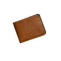Dompet Pria Kulit Asli Logo Embos Fashion Travel RFID Blocking Tahan Air Penutup Ritsleting Lapisan PVC Kartu Bank Panjang