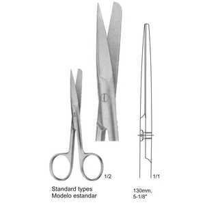 Ciseaux chirurgicaux manuels en acier inoxydable de haute qualité, les plus vendus, neufs, pour une utilisation à long terme dans les milieux médicaux - Product Image 1