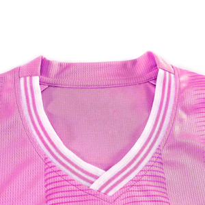 Uniforme de fútbol Unisex del fabricante de Pakistán 100% camiseta de fútbol de poliéster suave y cómoda servicio OEM uniforme de fútbol personalizado - Product Image 6